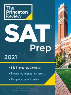 cover image of Princeton Review SAT Prep, 2021
